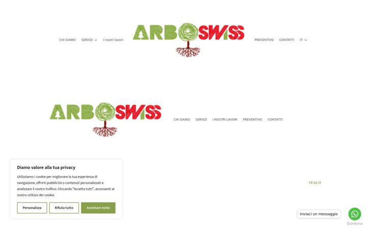 Screenshot of arboswiss.ch