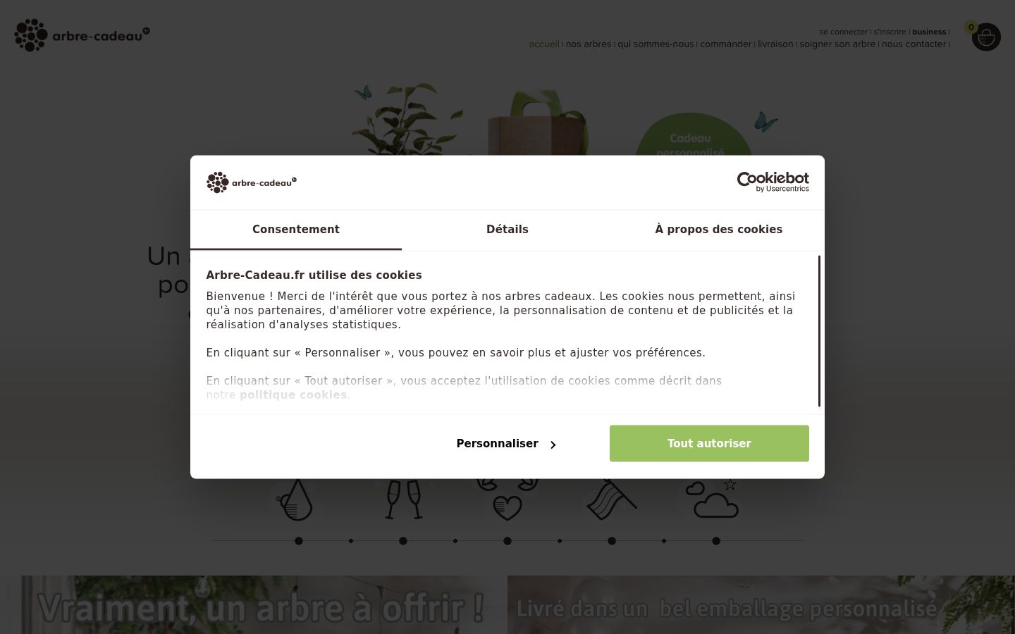 Sutikimo reklamjuostės, rodytos prieš bet kokią sąveiką, ekrano kopija