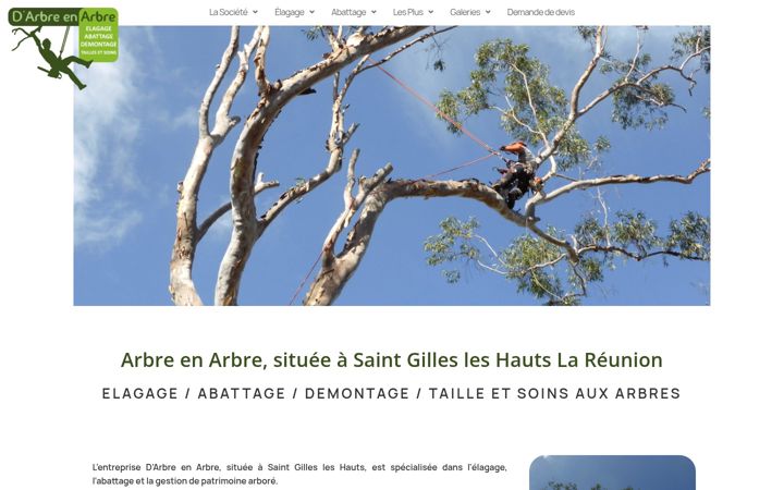 Screenshot of arbre-en-arbre.re