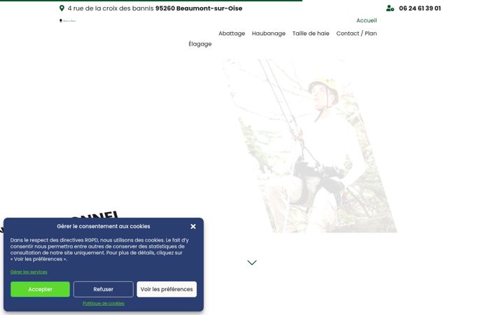 Screenshot of arbre-en-seine.fr