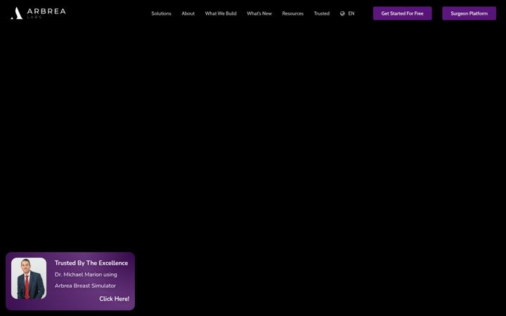 Screenshot of arbrea-labs.com