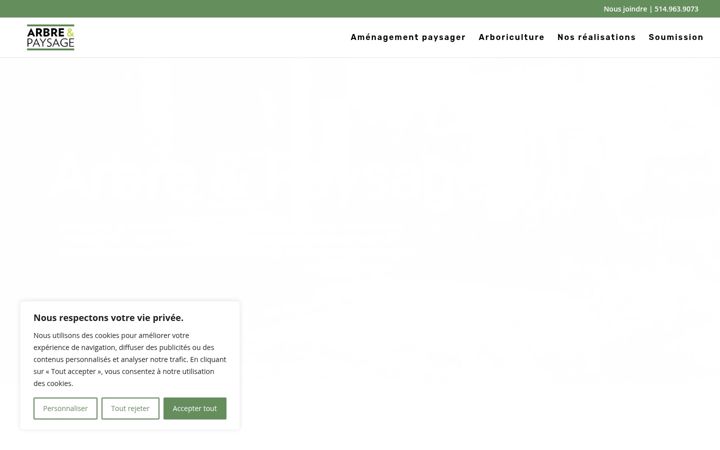 Screenshot van arbreetpaysage.com