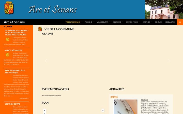 Screenshot of arc-et-senans.com
