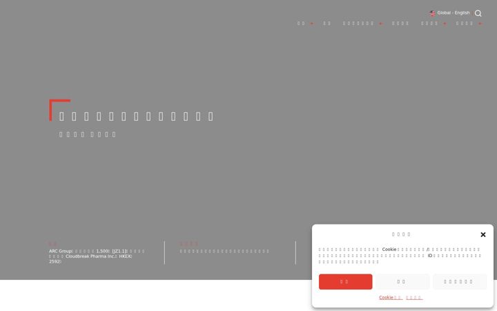 Screenshot di arc-group.cn
