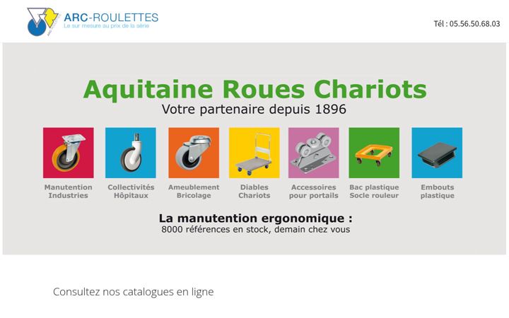 Zrzut ekranu arc-roulettes.com