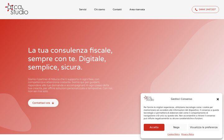 Screenshot ta' arca-studio.it