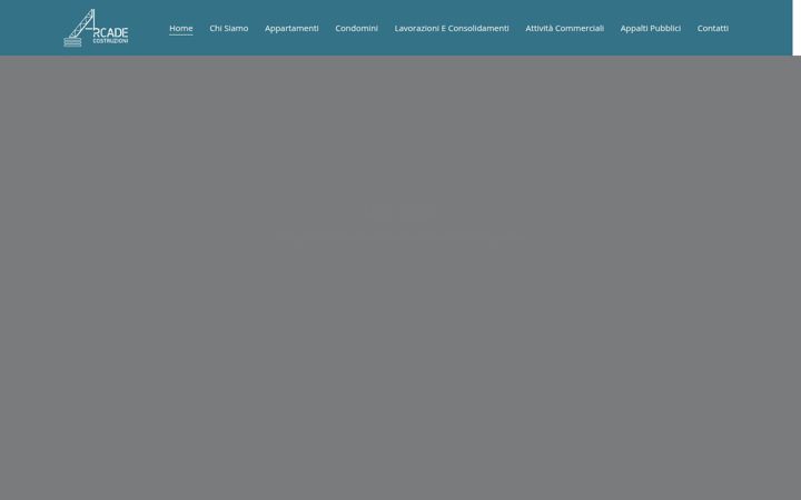Screenshot of arcadecostruzioni.com