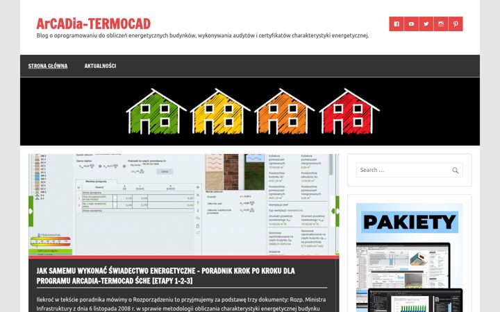 Screenshot of arcadia-termocad.pl