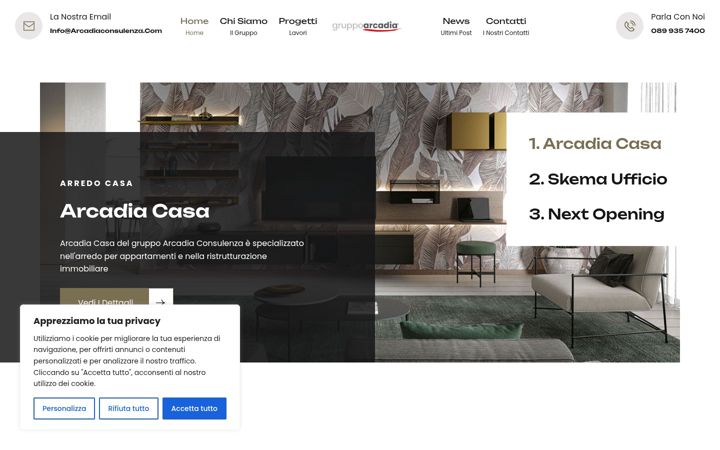 Screenshot ta' arcadiaconsulenza.com