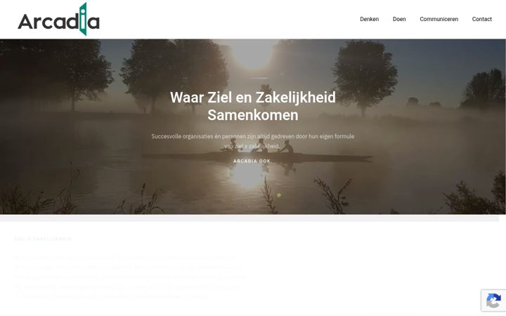 Screenshot of arcadiaconsult.nl