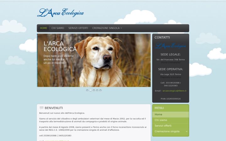 Screenshot ta' arcaecologica.it