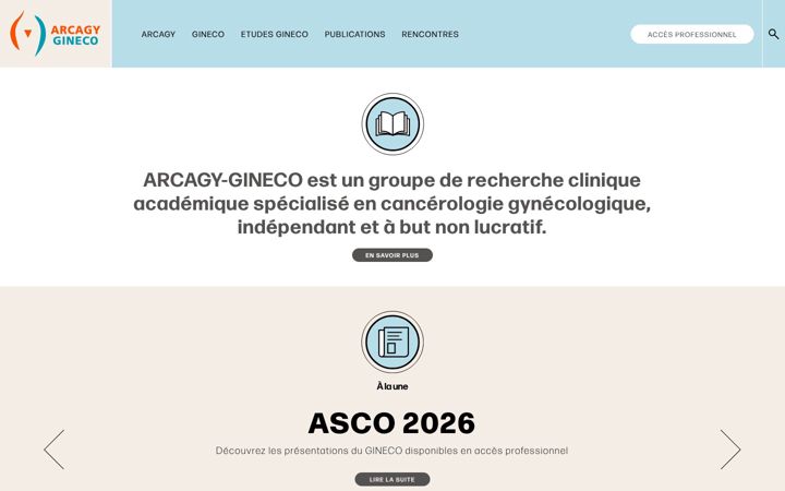 Screenshot of arcagy.org