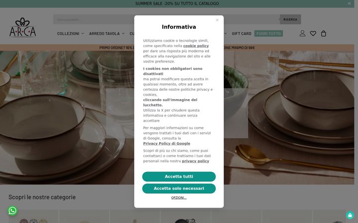 Screenshot of arcaitaly.it