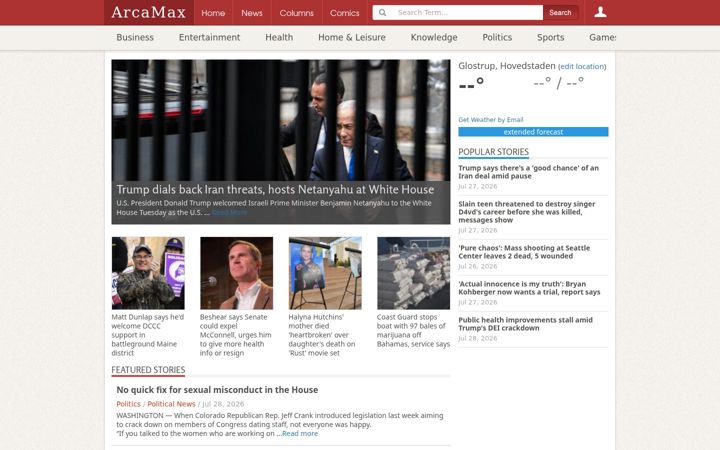 Screenshot of arcamaxpublish.net