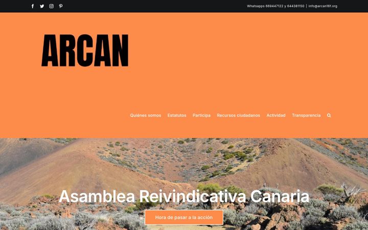 Screenshot ta' arcan16f.org