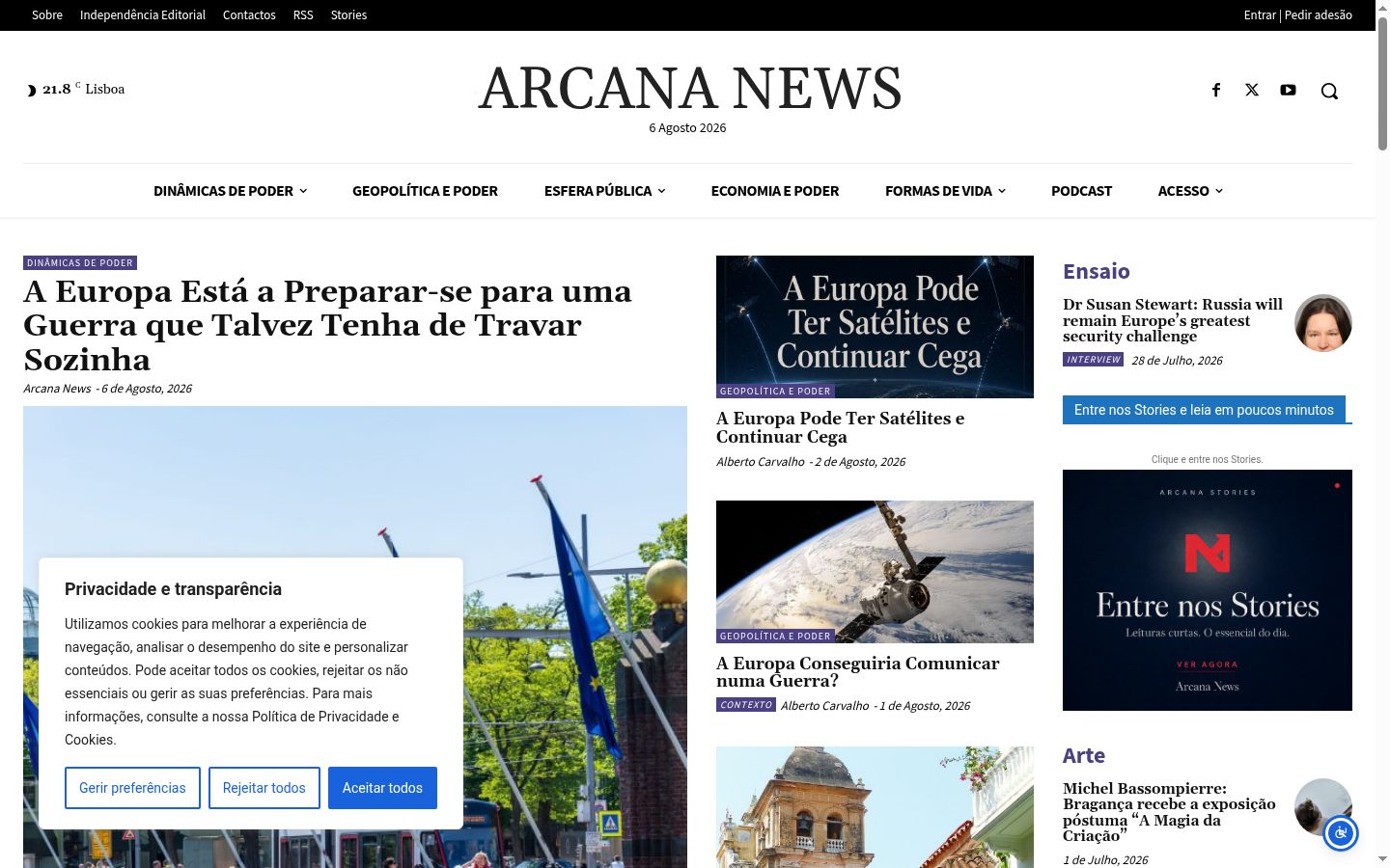 Zrzut ekranu banera zgody wyświetlanego przed jakąkolwiek interakcją
