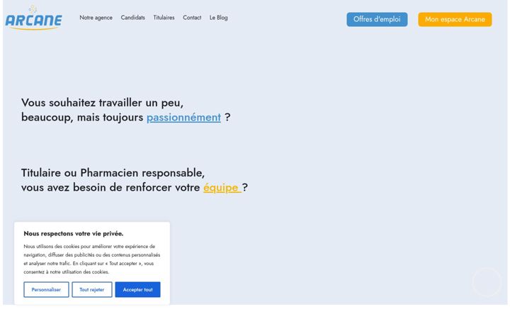 Screenshot του arcane-recrutement.com
