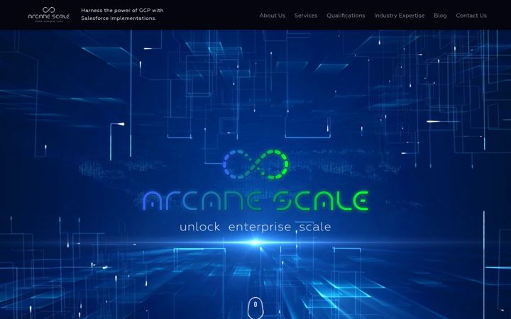 Screenshot του arcanescale.com