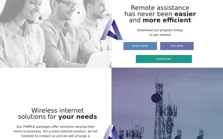 Screenshot of arcanet.com.mt