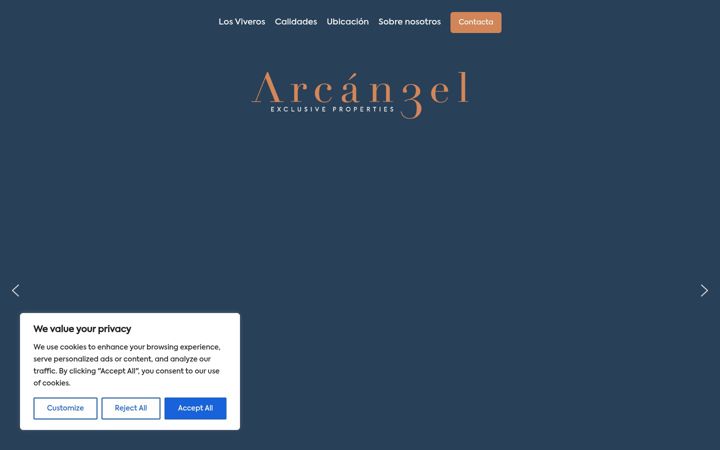 Zrzut ekranu arcangel3.com