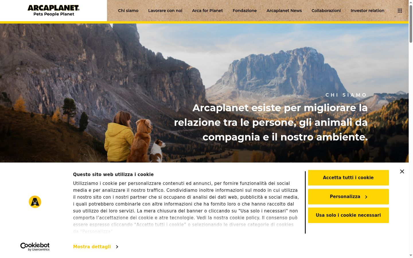 Screenshot tal-banner tal-kunsens muri qabel kwalunkwe interazzjoni