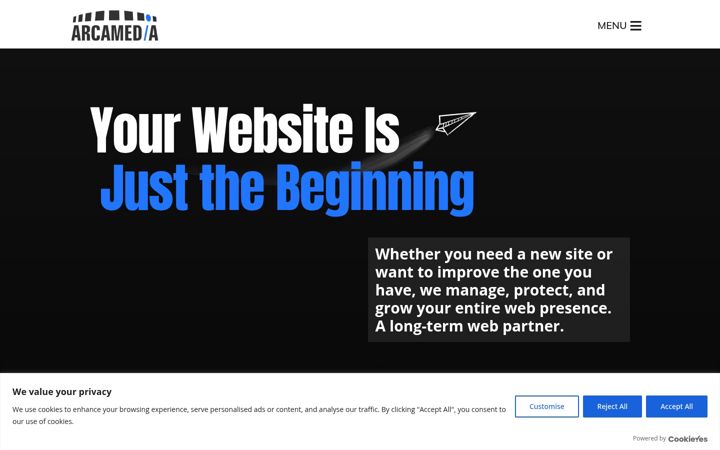 Screenshot of arcareview.com