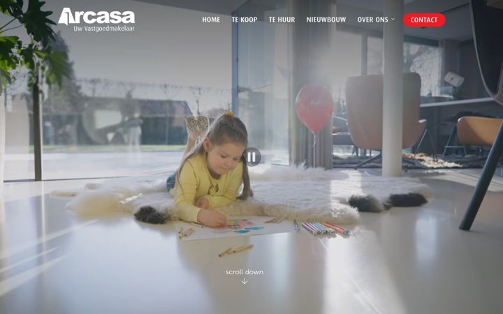 Screenshot of arcasa.be