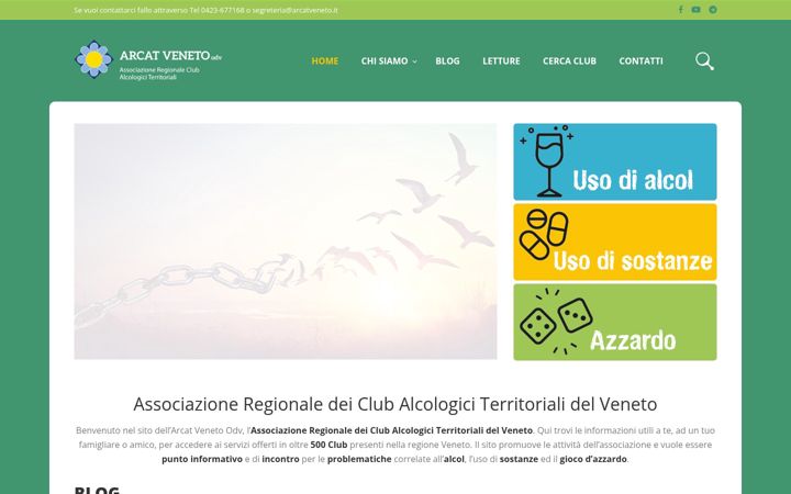 Screenshot of arcatveneto.it