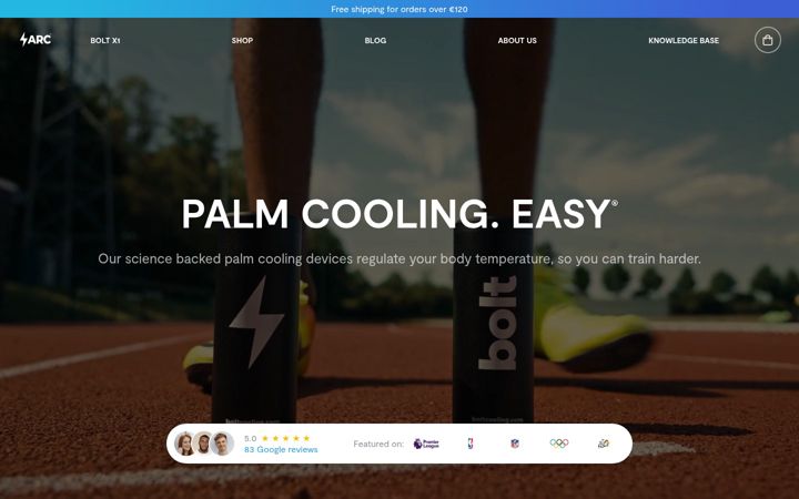 Screenshot of arcbiohacking.com