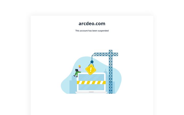 Screenshot of arcdeo.com
