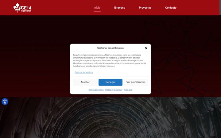 Screenshot of arce14.es