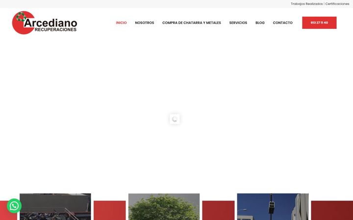 Screenshot ta' arcedianorecuperaciones.com