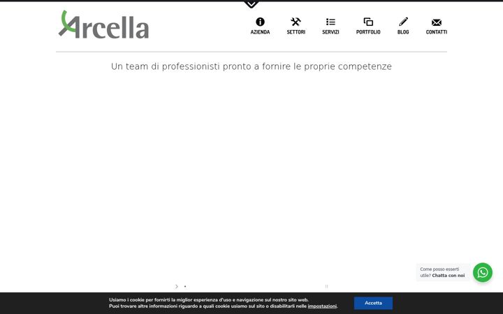 Screenshot του arcella.eu