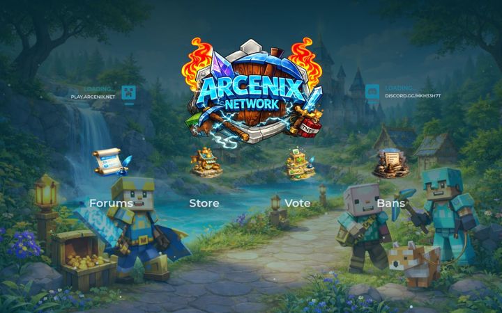 Screenshot of arcenix.net