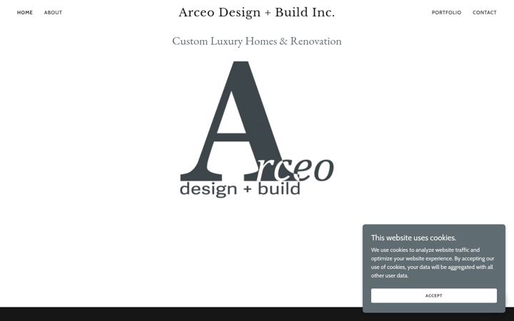 Screenshot of arceodb.com