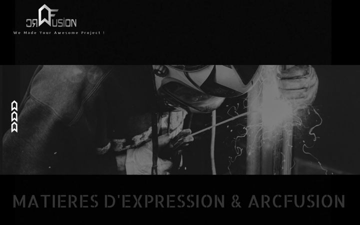 Screenshot of arcfusion-creation.com