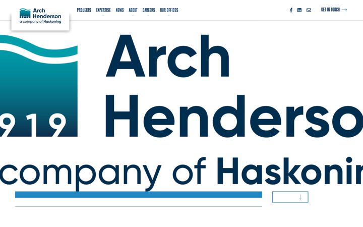 Screenshot stránky arch-henderson.co.uk