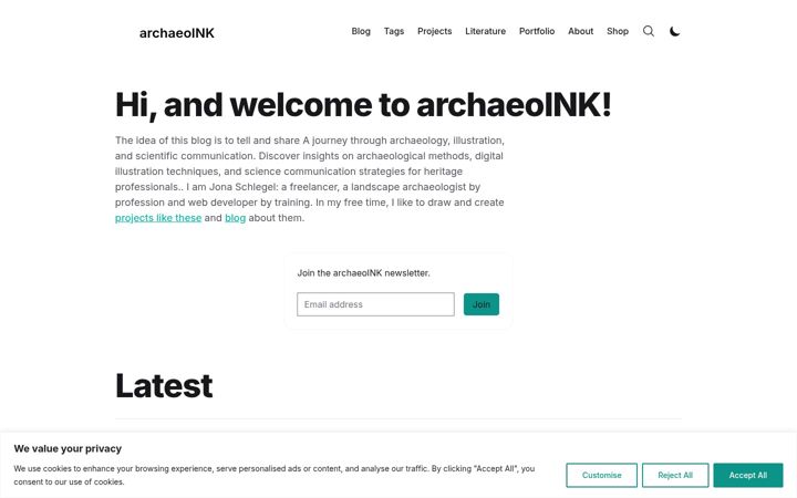 Képernyőkép: archaeoink.com
