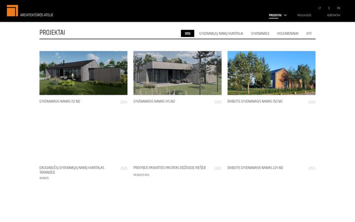 Screenshot of archatelje.lt