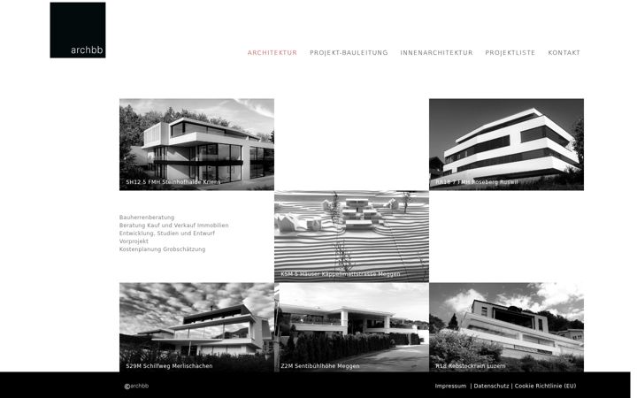 Screenshot of archbb.ch