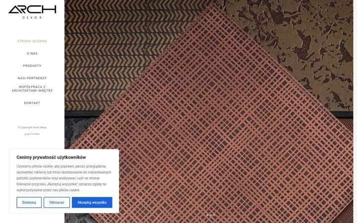 Screenshot of archdekor.pl