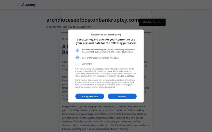 Képernyőkép: archdioceseofbostonbankruptcy.com