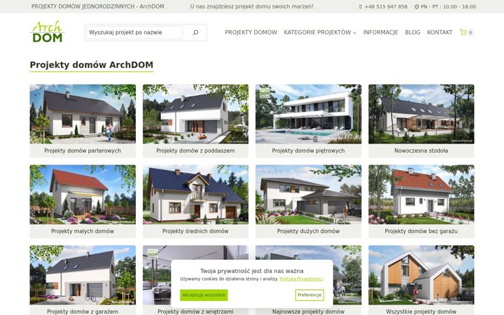 Screenshot of archdom.pl