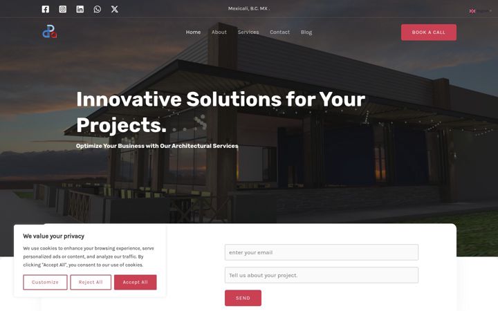 Screenshot of archdpa.com