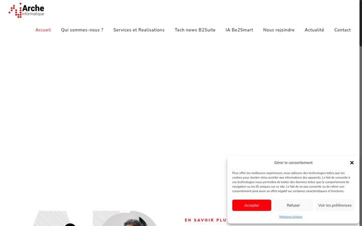Képernyőkép: arche-informatique.com