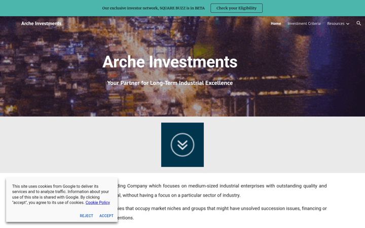 Képernyőkép: arche-investments.com
