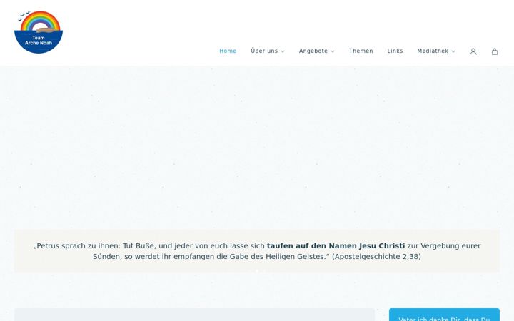 Ekrano kopija arche-noah.de