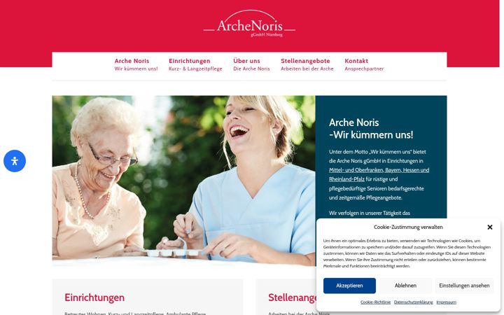 Screenshot of archenoris.net