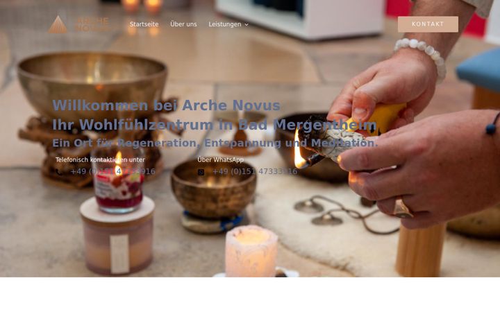 Screenshot of archenovus.de
