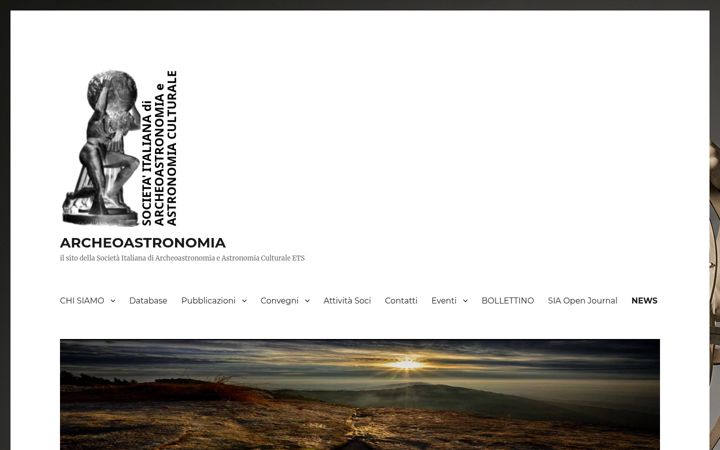 Ekrano kopija archeoastronomia.altervista.org